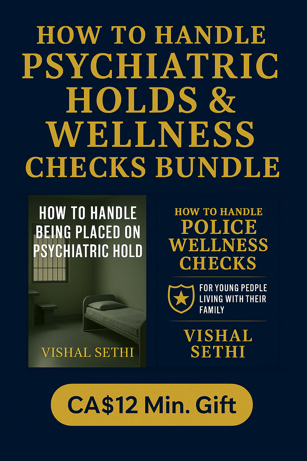 Psychiatric Holds & Wellness Checks 2-book digital bundle cover